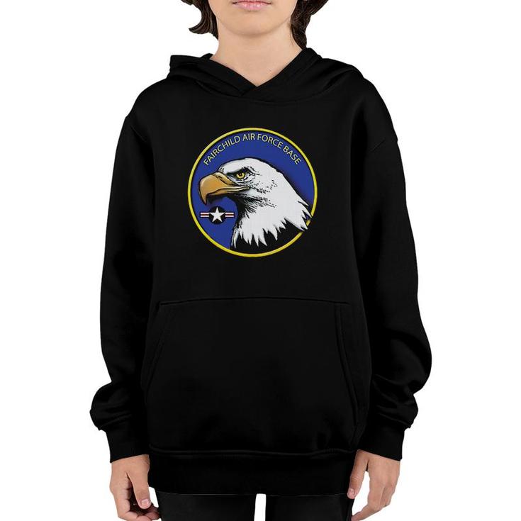 Fairchild Air Force Base Eagle Emblem Youth Hoodie