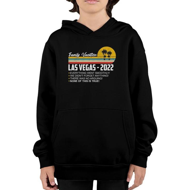 Family Vacation Las Vegas 2022 Matching Family Trip Group Youth Hoodie