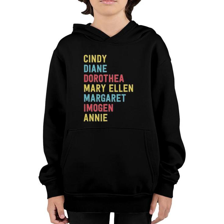 Famous Women In Photography For Photographers Youth Hoodie