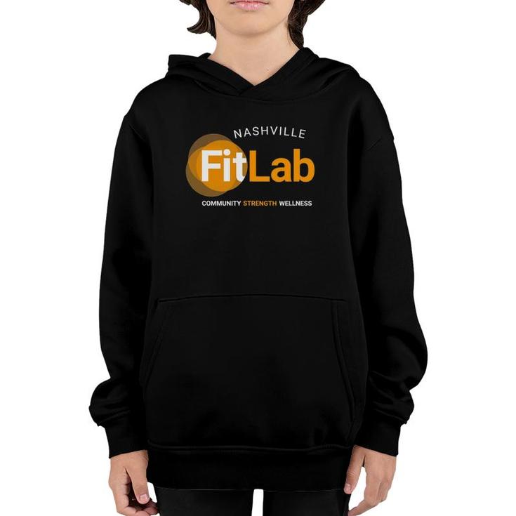 Fit Lab Nashville Community Strength Wellness Youth Hoodie