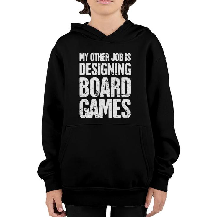 Funny Boardgame Designer Boardgame Lovers Gift Youth Hoodie