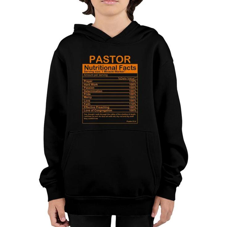 Funny Pastor Appreciation Gift For Men Women Cool Preacher Youth Hoodie