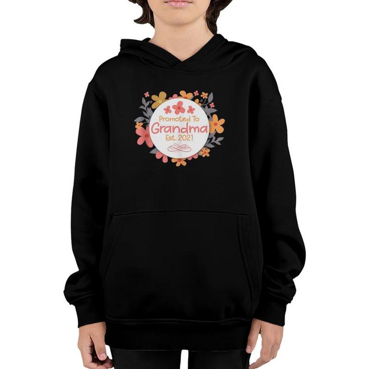 Funny Proud Grandma Mothers Dayfor New Grandma Youth Hoodie