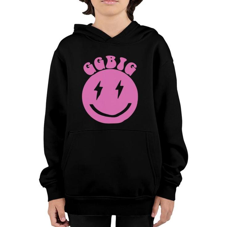 Gbig Big Little Sorority Reveal Smily Face Funny Cute Gg Big Youth Hoodie