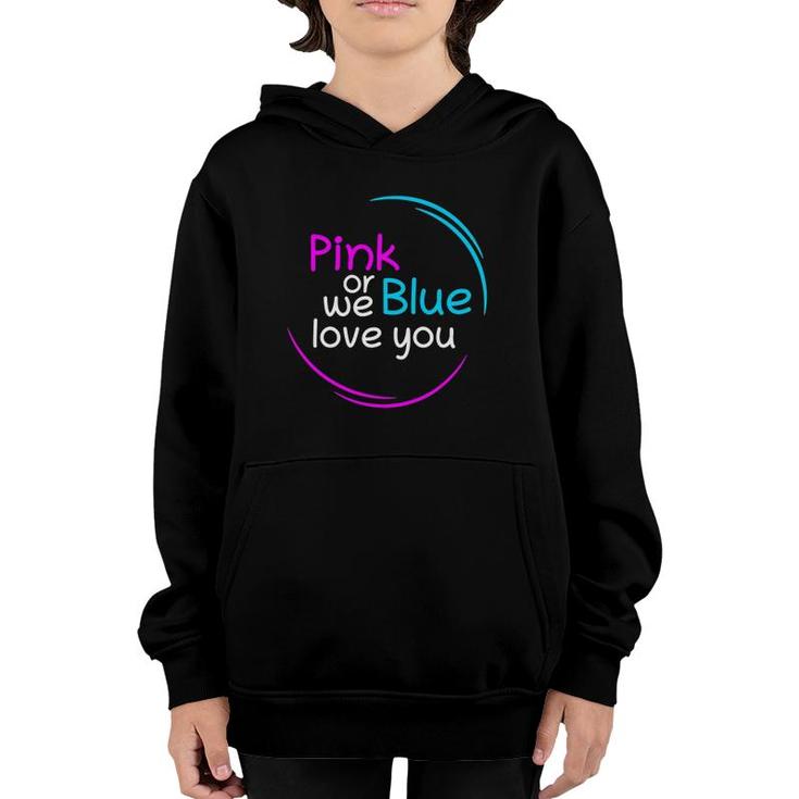 Gender Reveal Party Idea For Pregnant Moms Youth Hoodie