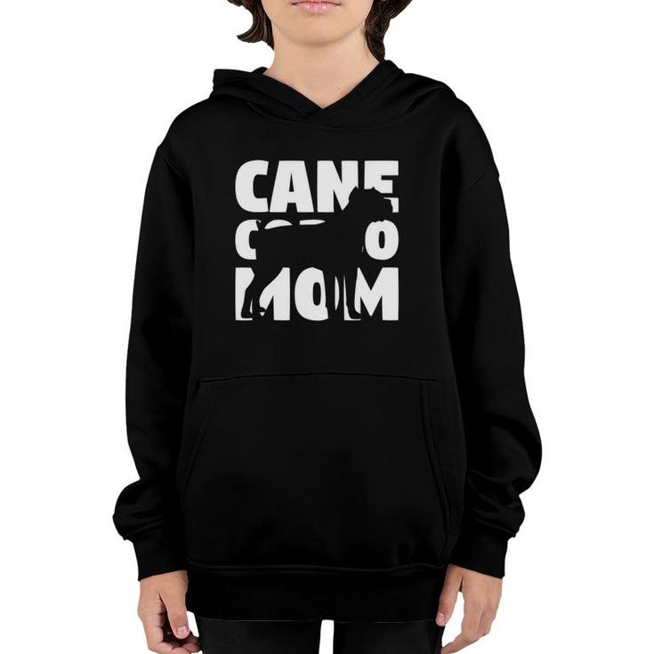 Gift For Dog Mother Cane Corso Mom Funny Cane Corso Youth Hoodie