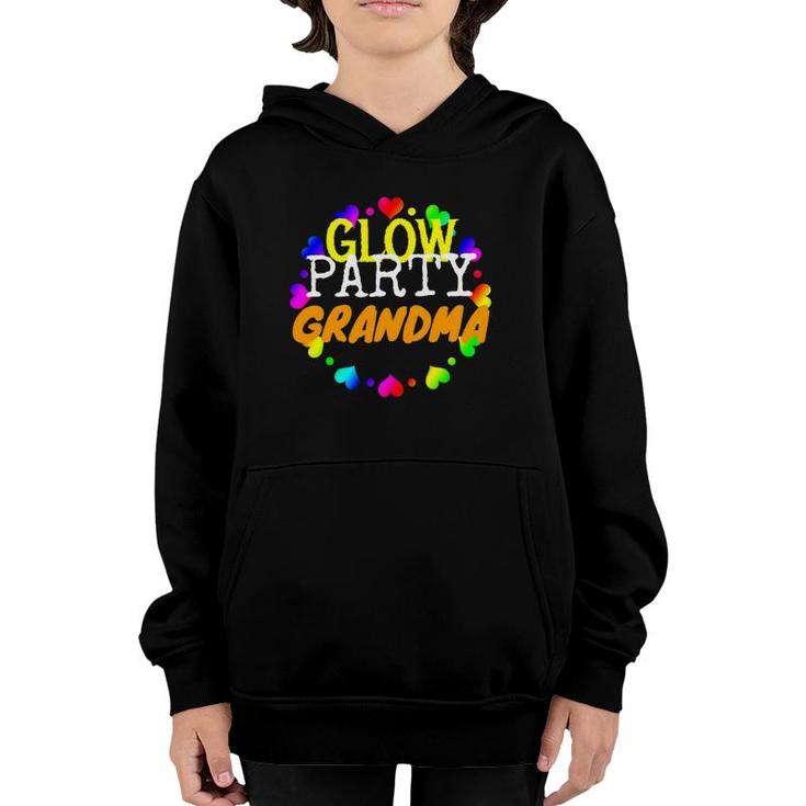 Glow Party Birthday Party  - Grandma Youth Hoodie