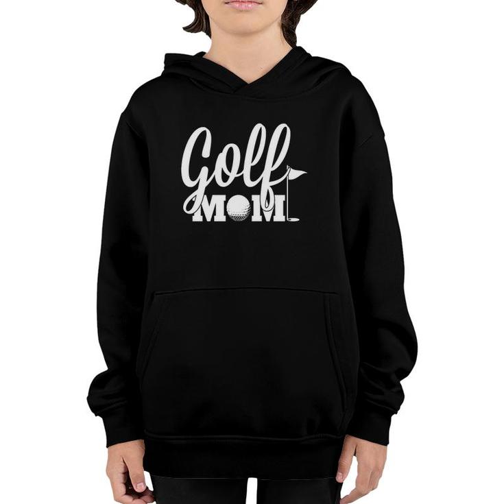 Golf Mom Golf Gifts Idea For Mother Youth Hoodie