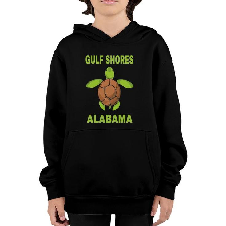 Gulf Shores Family Vacation Alabama Sea Turtle Gift Youth Hoodie