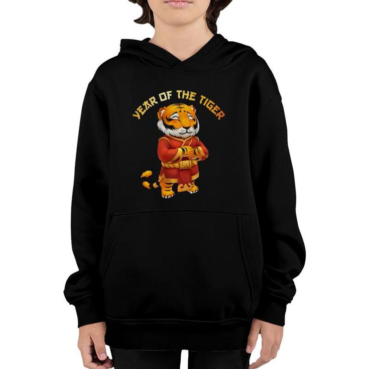 Happy Chinese New Year 2022 Year Of The Tiger Master For Cny Youth Hoodie