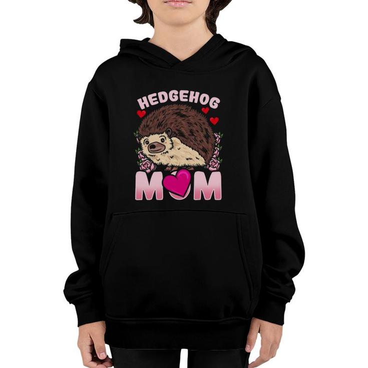 Hedgehog Mom Mother Mother's Day Gift Youth Hoodie