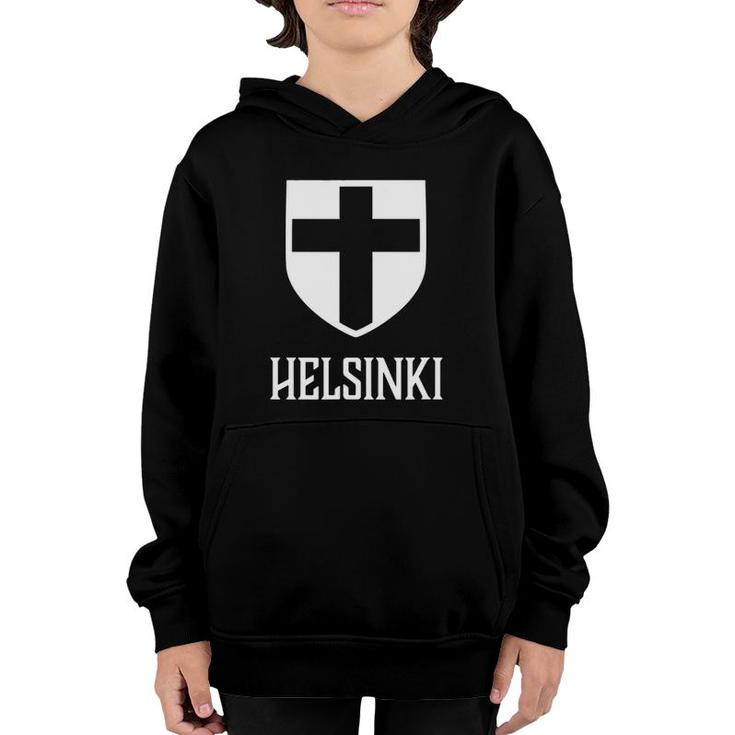 Helsinki, Finland - Finnish Suomi Youth Hoodie