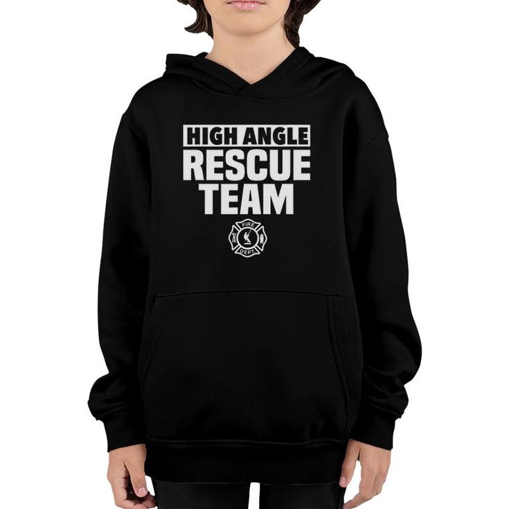 High Angle Technical Rope Rescue Team Firefighter Youth Hoodie