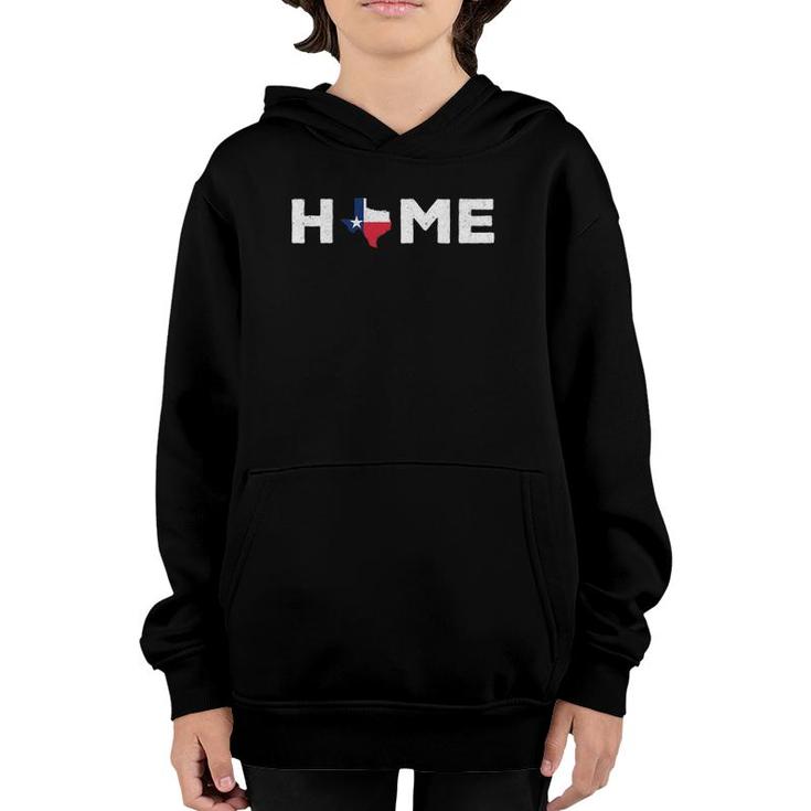 Home Texas Cool Vintage Style Youth Hoodie