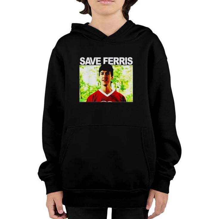 Hot Save Ferris Portrait Gift Youth Hoodie