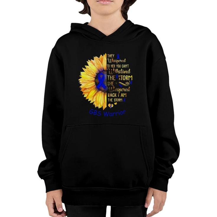 I Am The Storm Gbs Warrior Youth Hoodie