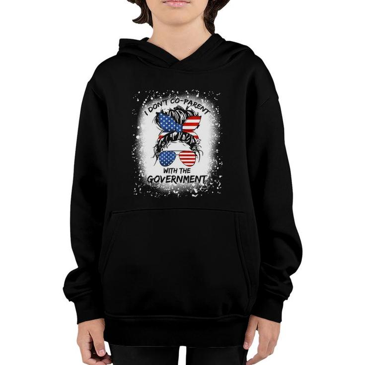 I Don't Coparent With The Government Youth Hoodie