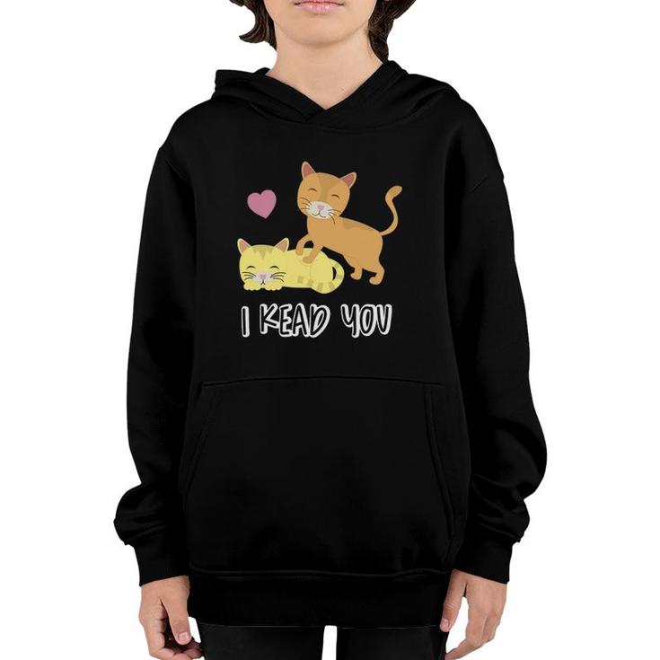 I Knead You Funny Romantic Kitty Cat Pun Youth Hoodie