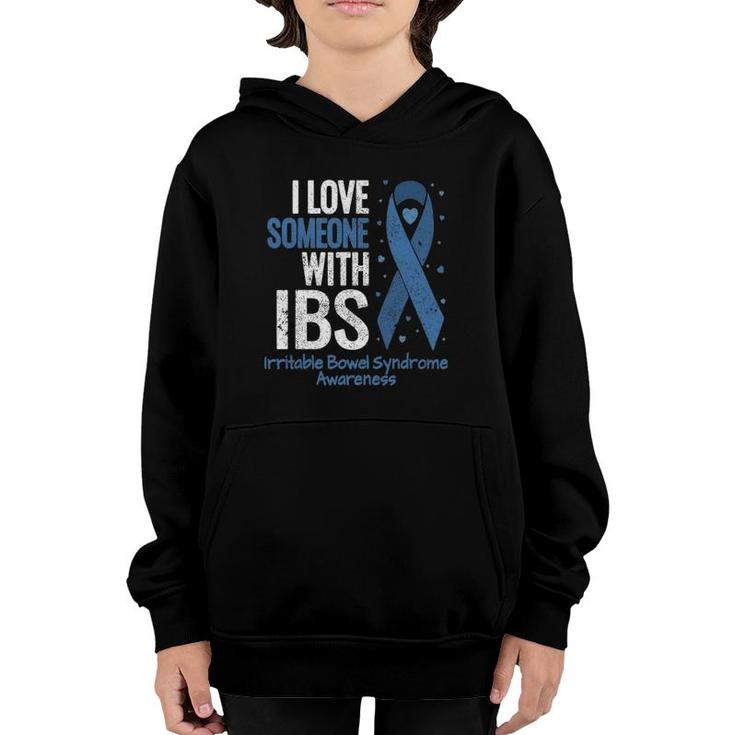 Irritable Bowel Syndrome  I Love Someone With Ibs Retro Youth Hoodie