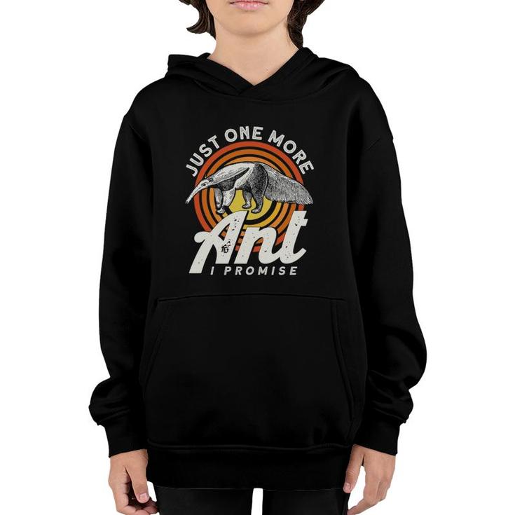 Just One More Ant I Promise Anteater Youth Hoodie