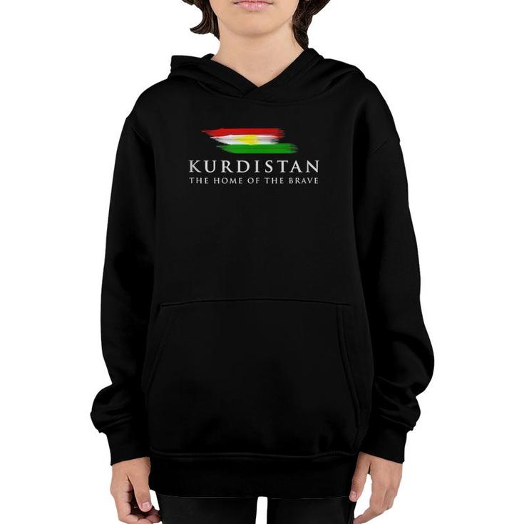 Kurdistan The Home Of The Brave  Youth Hoodie