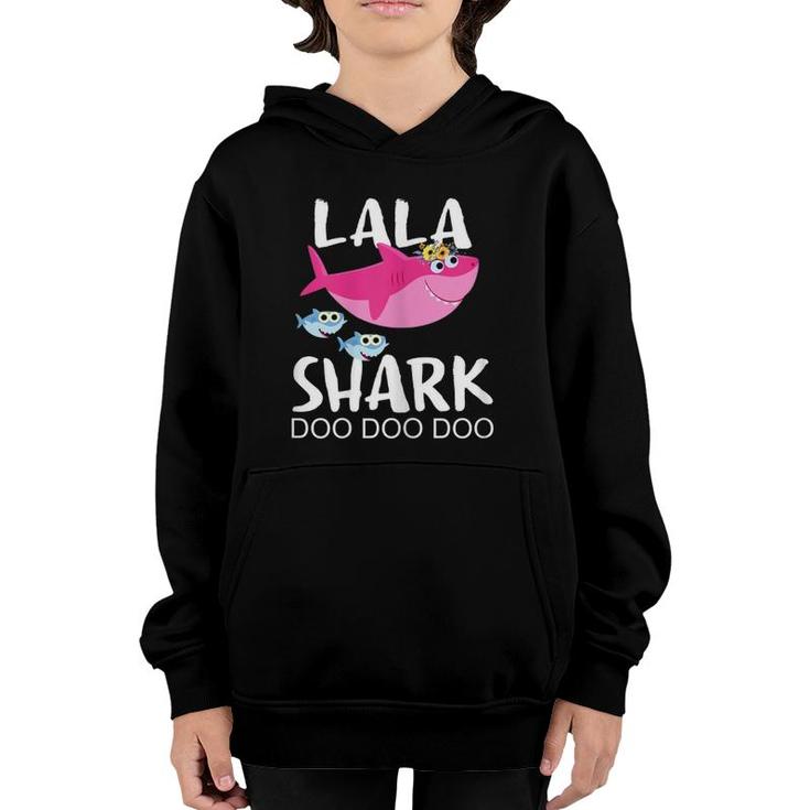 Lala Shark , Funny Mother's Day Gift Youth Hoodie