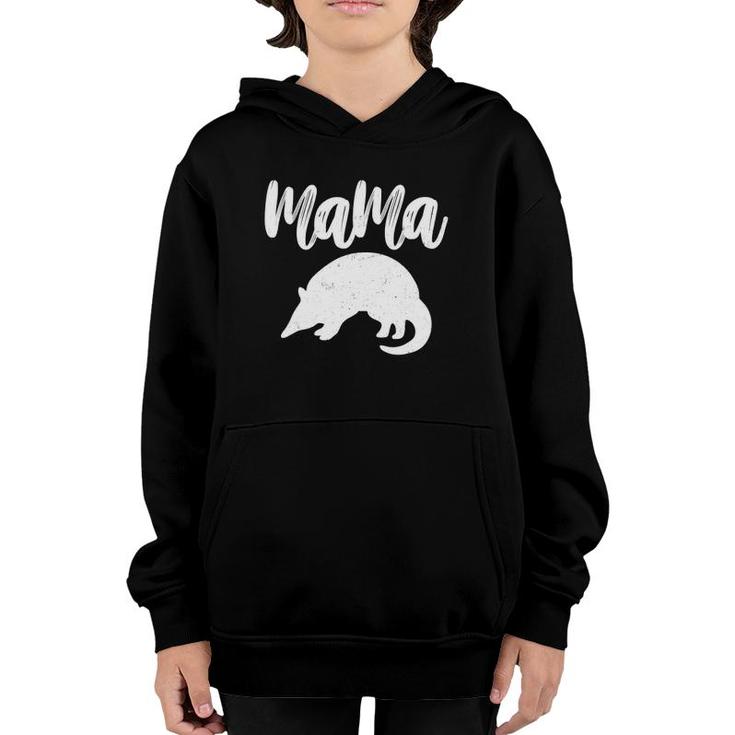 Mama Armadillo Gifts For Mother Youth Hoodie