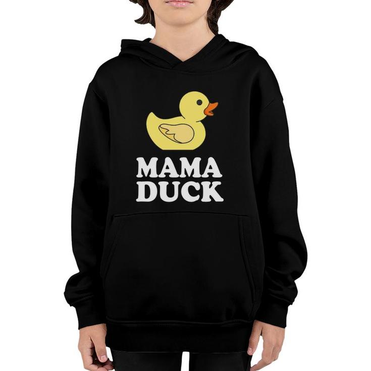 Mama Duck Funny Mother Bird Gift Youth Hoodie