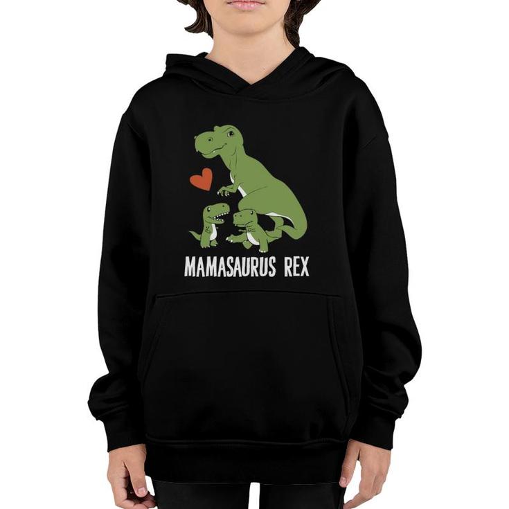 Mamasaurus Rex Dinosaur Lover Mother's Day Gift Youth Hoodie