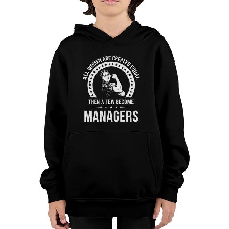 Manager S For Women Manager Youth Hoodie