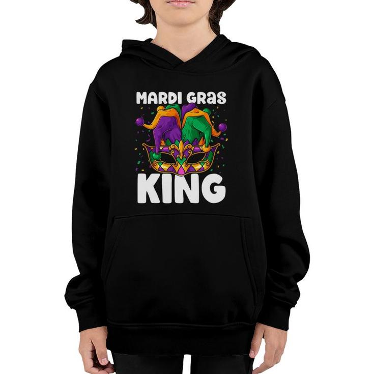Mardi Gras King Carnival Celebrations Party Festival Costume  Youth Hoodie