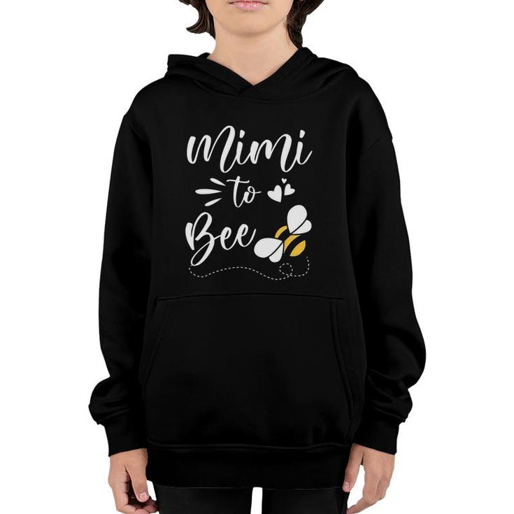 Mimi To Bee Funny Mother's Day Youth Hoodie