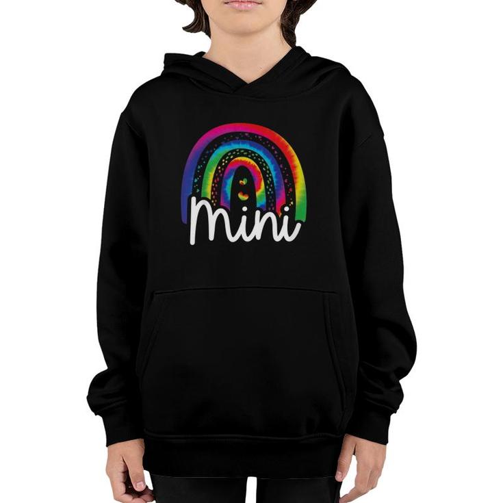 Mini Mama Mother Daughter Matching Tie Dye Youth Hoodie