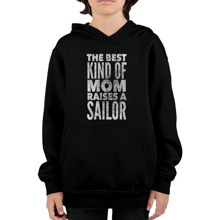 Mom Of Navy Sailor Funny Mother Gift Tee  Youth Hoodie
