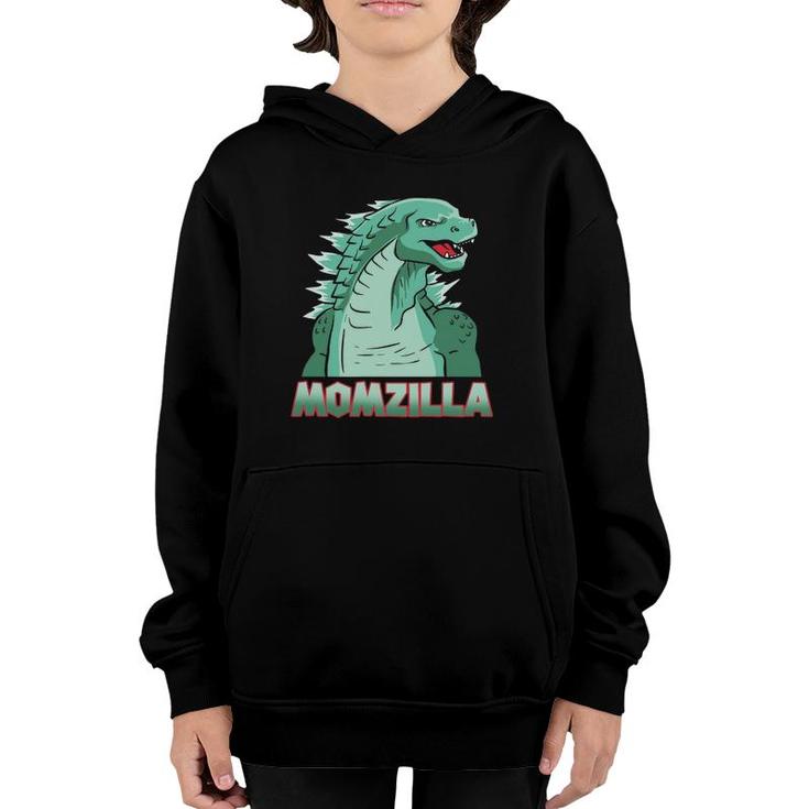 Momzilla Mother Of Monsters Birthday Gifts For Mum Youth Hoodie