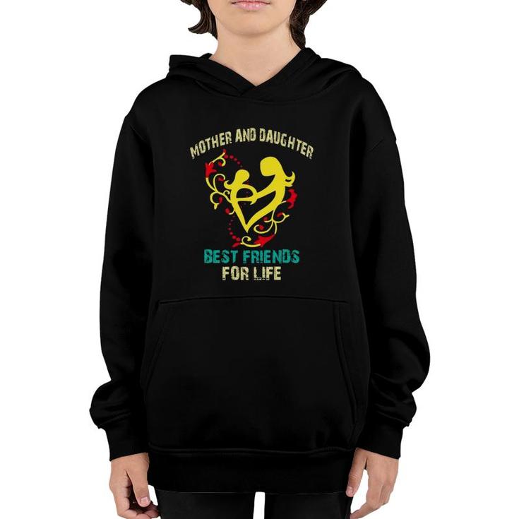 Mother And Daughter Best Friends For Life Youth Hoodie
