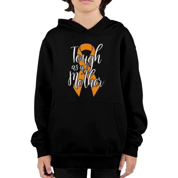 Multiple Sclerosis Awareness Tough As A Mother Ms Mom Youth Hoodie