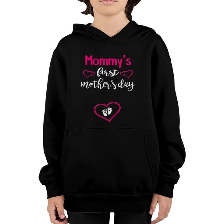 My First Mother&39S Day Gift For New Moms Youth Hoodie