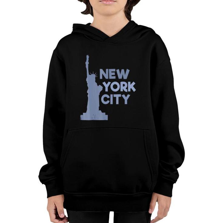 New York City Iconic Statue Of Liberty Souvenir Youth Hoodie