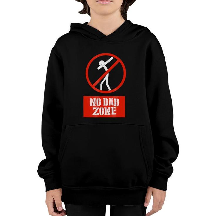 No Dab Zone Funny Youth Hoodie