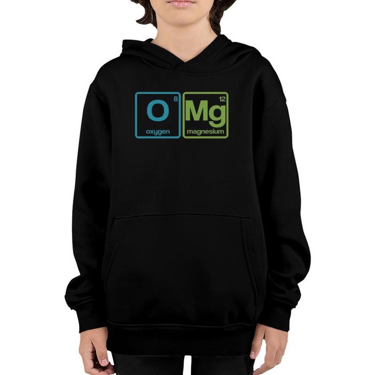 Omg Periodic Table Funny Chemistry Science Youth Hoodie