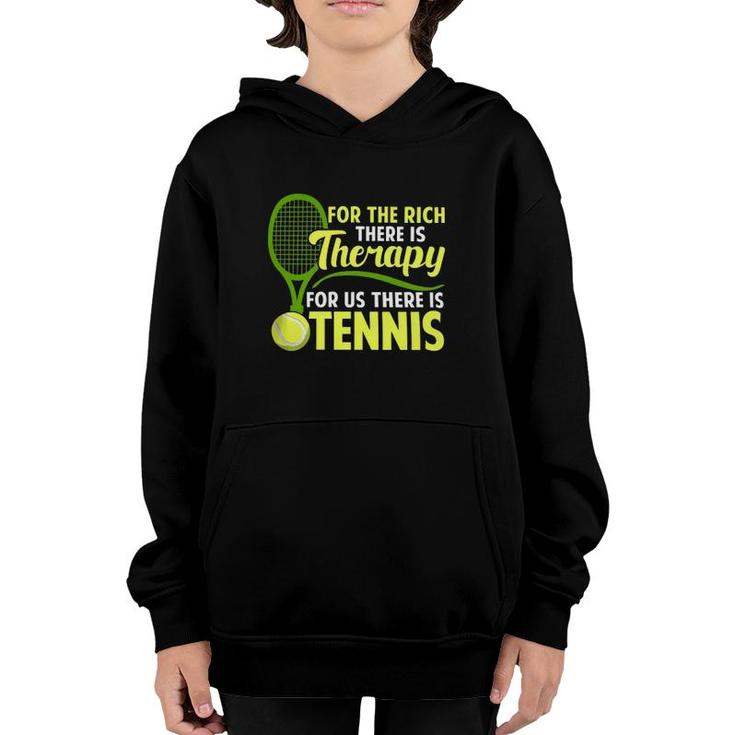 Player Gift For Sports Friends With Racket Youth Hoodie