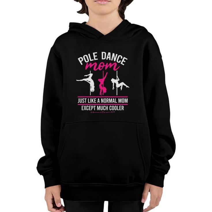Pole Dance Mom Dancer Mother's Day Pole Fitness Women Youth Hoodie