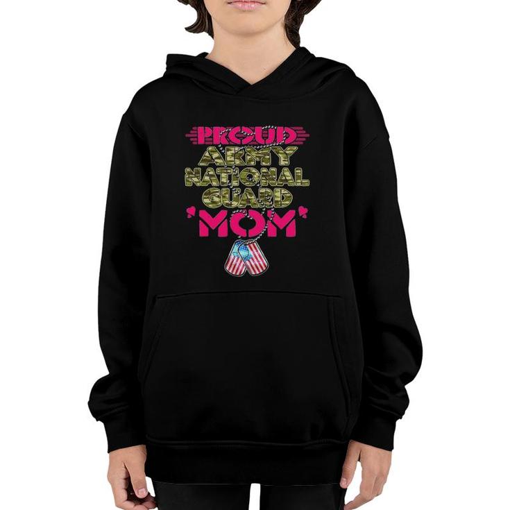 Proud Army National Guard Mom  Military Mother Gifts Youth Hoodie