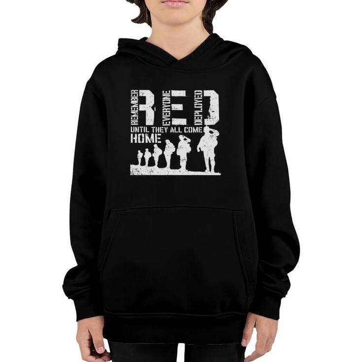 Red Friday Military S I Wear Red On Fridays Mom Women Youth Hoodie