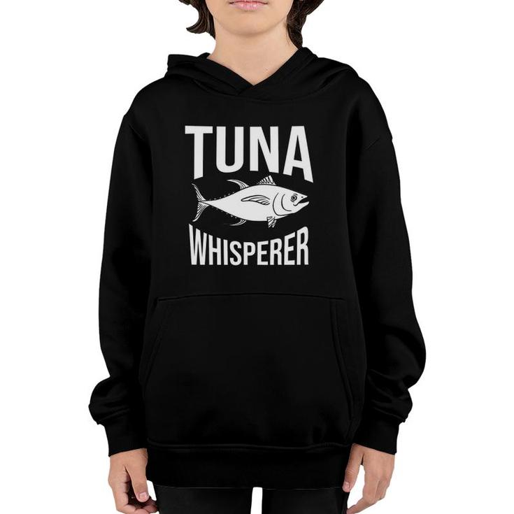 Red Tuna Fishing Gift Bluefin Tuna Fish Youth Hoodie