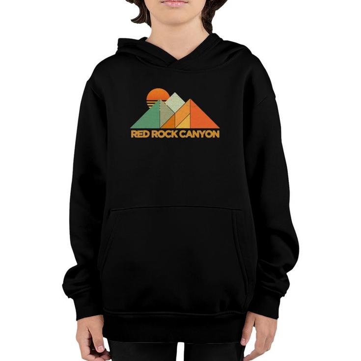Retro Vintage Red Rock Canyon Tee Youth Hoodie