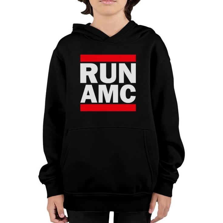 Run Amc For Wsb Apes Youth Hoodie