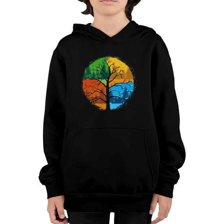 Seasons Spring Summer Autumn And Winter Youth Hoodie