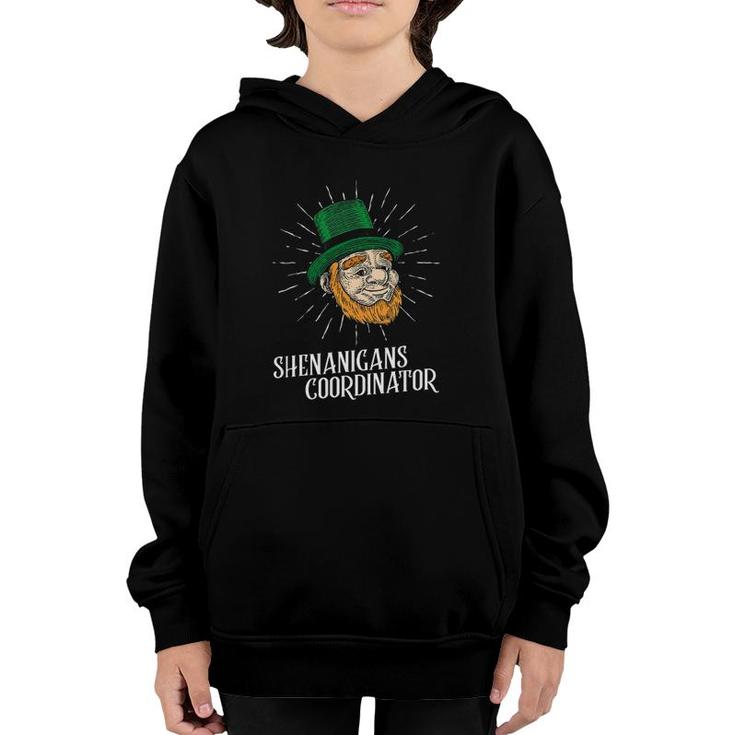Shenanigans Coordinator Funny Teacher St Patrick's Day 2022 Ver2 Youth Hoodie